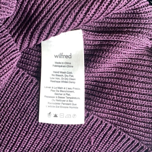 Wilfred Plum Knit Cold Shoulder Tunic - Picture 10 of 10
